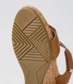 Avery Dark Tan Leather Sandals -Lynx Shoes Shop SU12318TAOLE 6