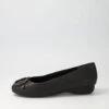 Em Black Leather Ballet Flats -Lynx Shoes Shop SU12341BLALE 2