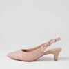 Lilybeth2 Warm Rose Leather Heels 2 Lilybeth2 Warm Rose Leather Heels -Lynx Shoes Shop SU12384PEBLE 2