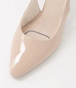 Madden2 Nude Patent Leather Heels -Lynx Shoes Shop SU12385NDUPL 5