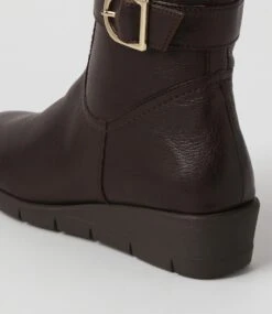 Masterio Dark Brown Leather Knee High Boots -Lynx Shoes Shop SU12393EFJLE 6