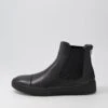 Tamiss Black Leather Chelsea Boots 1 Tamiss Black Leather Chelsea Boots -Lynx Shoes Shop SU12415B75LE 2