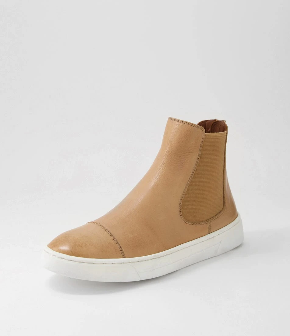 Tamiss Camel Leather Chelsea Boots 4 Tamiss Camel Leather Chelsea Boots - Image 2