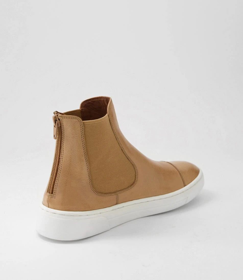 Tamiss Camel Leather Chelsea Boots 5 Tamiss Camel Leather Chelsea Boots - Image 3