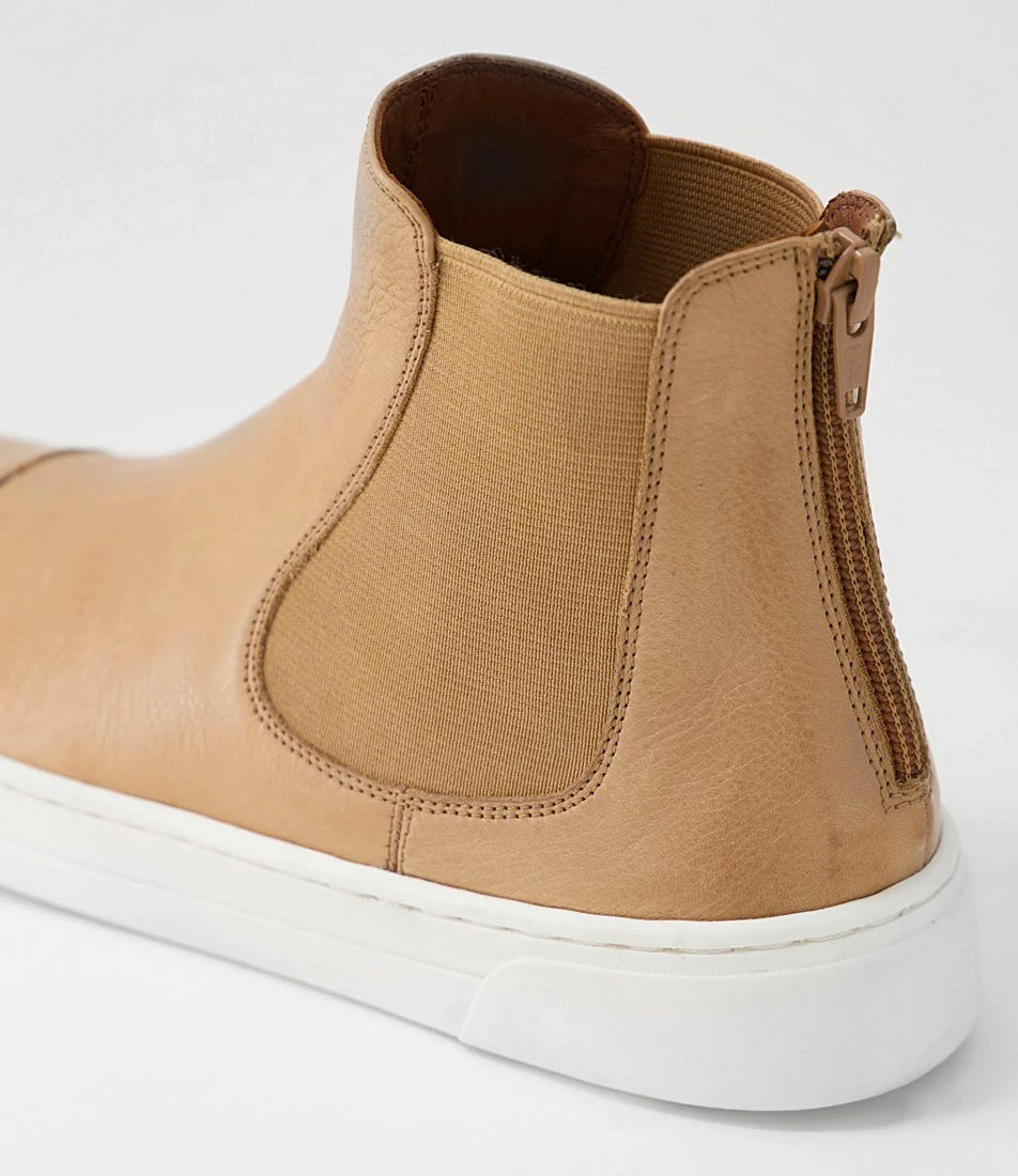 Tamiss Camel Leather Chelsea Boots 7 Tamiss Camel Leather Chelsea Boots - Image 5