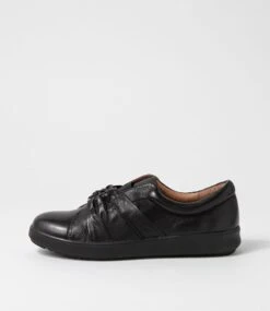 Zicci Black Leather Sneakers