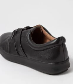 Zicci Black Leather Sneakers -Lynx Shoes Shop SU12435B75LE 6