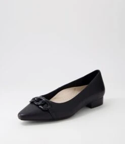 Candys Black Leather Loafers 8 Candys Black Leather Loafers -Lynx Shoes Shop SU12451BLALE 3