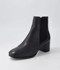 Garson Black Leather Chelsea Boots 8 Garson Black Leather Chelsea Boots -Lynx Shoes Shop SU12468BLALE 3