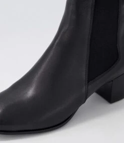 Garson Black Leather Chelsea Boots 11 Garson Black Leather Chelsea Boots -Lynx Shoes Shop SU12468BLALE 6