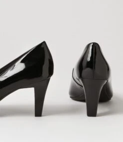 Mesmerize2 Black Patent Leather Heels -Lynx Shoes Shop SU12493BLAPL 6