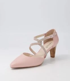 Mars Blush Leather Heels -Lynx Shoes Shop SU12494P00LE 3