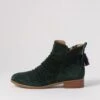 Boo Green Suede Ankle Boots 1 Boo Green Suede Ankle Boots -Lynx Shoes Shop SU12513GRESU 2