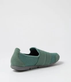 Sarrina Khaki Mesh Elastic Sneakers 9 Sarrina Khaki Mesh Elastic Sneakers -Lynx Shoes Shop SU12541H48NG 4