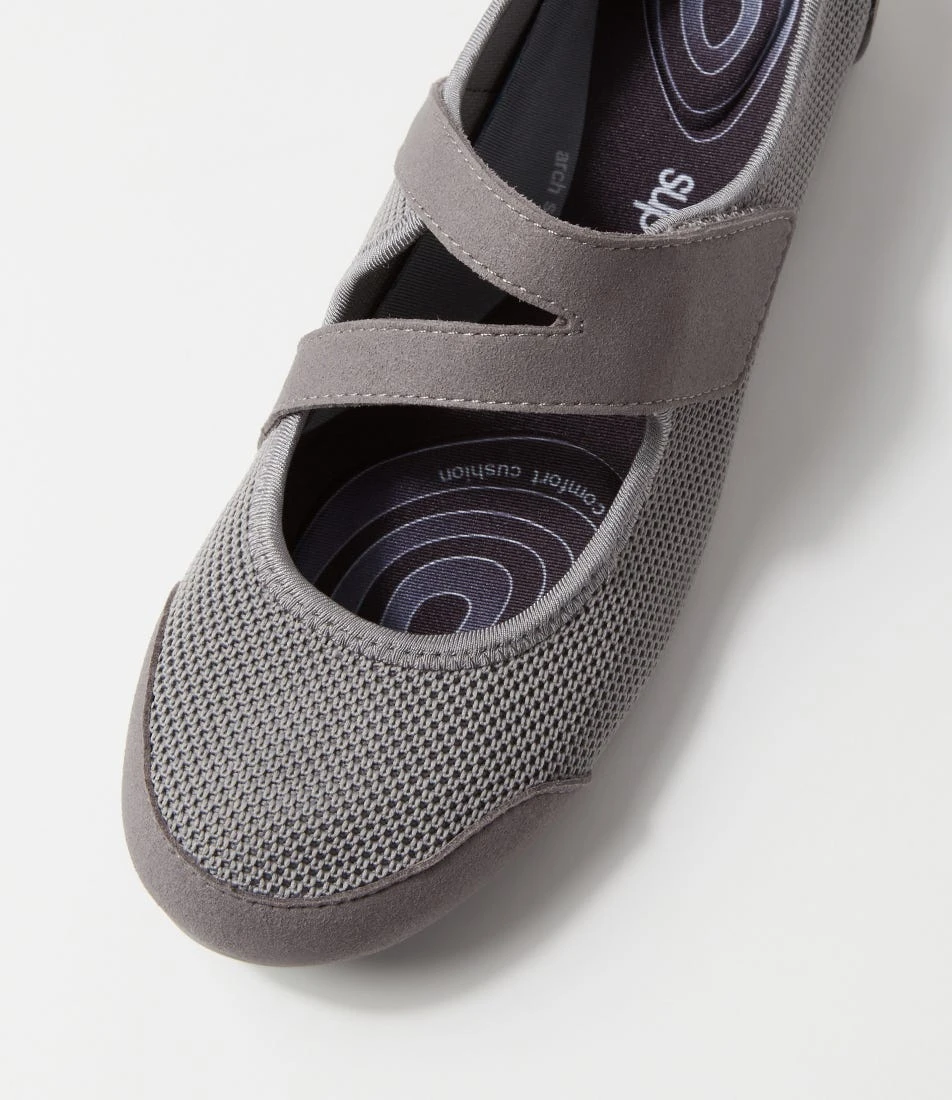 Sakaskic Pewter Mesh Sneakers 6 Sakaskic Pewter Mesh Sneakers - Image 4