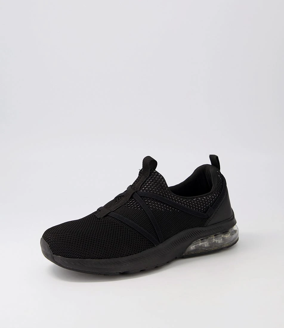 Bossi Black Knit Sneakers 4 Bossi Black Knit Sneakers - Image 2
