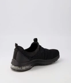 Bossi Black Knit Sneakers 9 Bossi Black Knit Sneakers -Lynx Shoes Shop SU12565B75SS 4