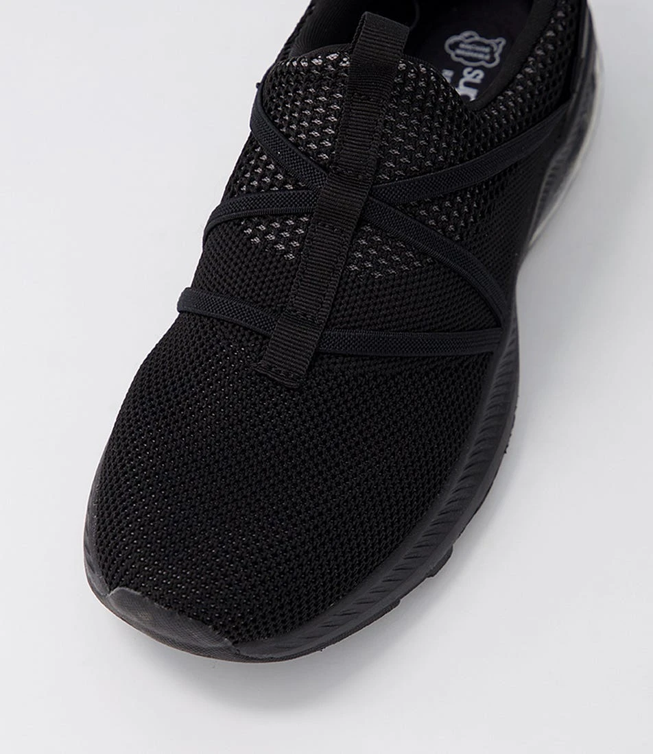 Bossi Black Knit Sneakers 6 Bossi Black Knit Sneakers - Image 4