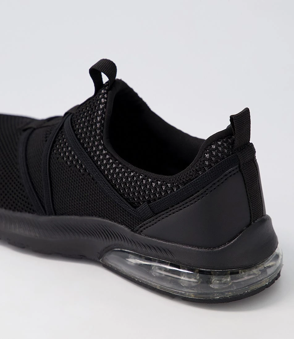 Bossi Black Knit Sneakers 7 Bossi Black Knit Sneakers - Image 5