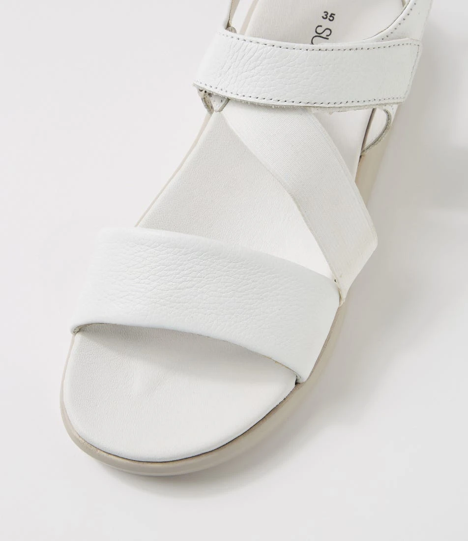 Ways Off White Leather Sandals 6 Ways Off White Leather Sandals - Image 4