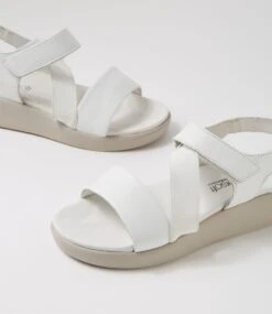 Ways Off White Leather Sandals 11 Ways Off White Leather Sandals -Lynx Shoes Shop SU12592W25LE 6