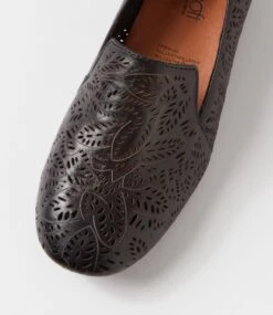 Errin Black Leather Loafers -Lynx Shoes Shop SU12616B75LE 5