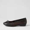 Eloiza Black Leather Ballet Flats 2 Eloiza Black Leather Ballet Flats -Lynx Shoes Shop SU12618B75LE 2
