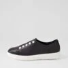 Zooly Black White Leather Sneakers 2 Zooly Black White Leather Sneakers -Lynx Shoes Shop SU12639BDCLE 2