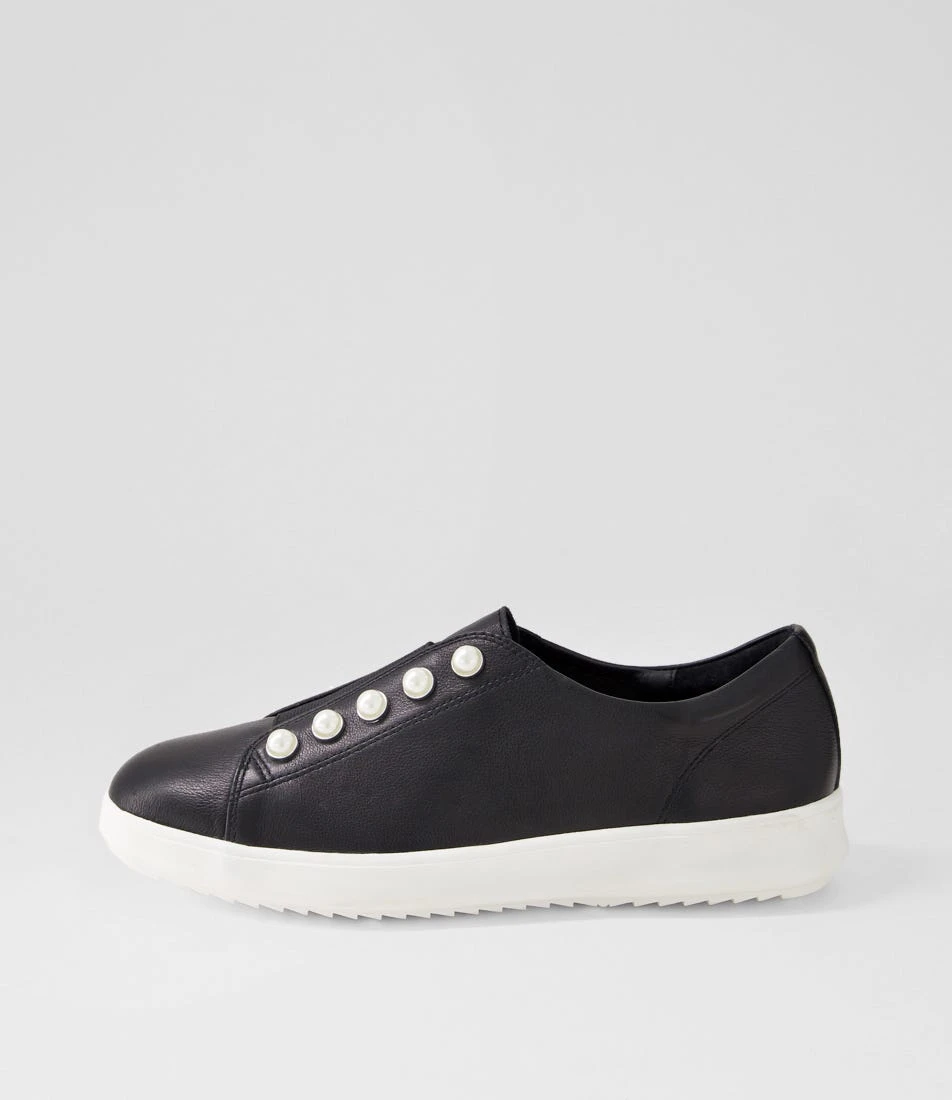 Zooly Black White Leather Sneakers 3 Zooly Black White Leather Sneakers