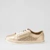 Apply Pale Rose Gold White Leather Sneakers -Lynx Shoes Shop SU12652M1XC5 2