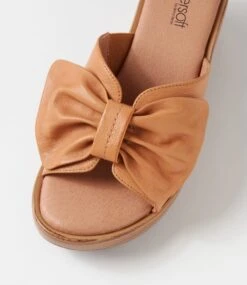 Blessed Dark Tan Leather Sandals -Lynx Shoes Shop SU12654TAOLE 5