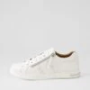 Chaz White Leather Sneakers -Lynx Shoes Shop SU12658WAGLE 2