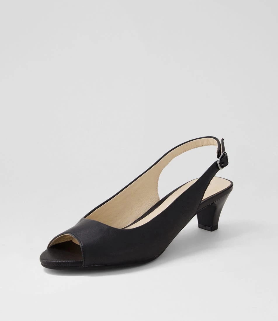 Early Black Leather Sandals 4 Early Black Leather Sandals - Image 2