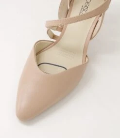 Missy Caramel Leather Heels -Lynx Shoes Shop SU12726T05LE 5