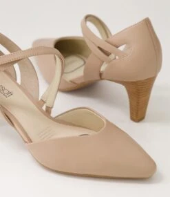 Missy Caramel Leather Heels -Lynx Shoes Shop SU12726T05LE 6