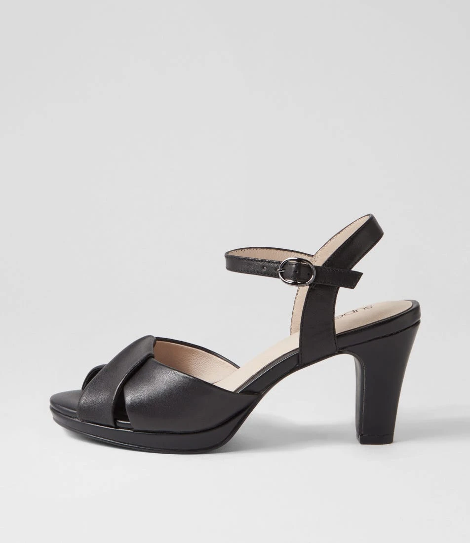 Surrender Black Leather Sandals 3 Surrender Black Leather Sandals