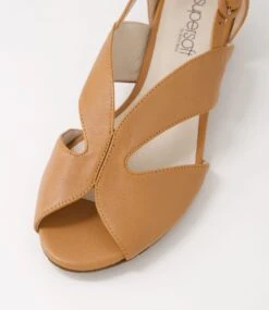 Barinasy Dark Tan Leather Sandals -Lynx Shoes Shop SU12758TAOLE 5
