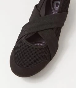 Surrie Black Fabric Sneakers -Lynx Shoes Shop SU12762B75FA 5