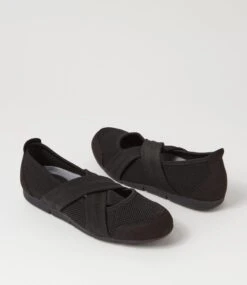 Surrie Black Fabric Sneakers -Lynx Shoes Shop SU12762B75FA 6