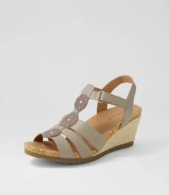 Amiiee Mushroom Leather Sandals -Lynx Shoes Shop SU12763GBJLE 3
