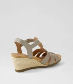 Amiiee Mushroom Leather Sandals -Lynx Shoes Shop SU12763GBJLE 4