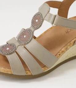 Amiiee Mushroom Leather Sandals -Lynx Shoes Shop SU12763GBJLE 6