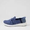 Kurses Blue Marle Fabric Sneakers -Lynx Shoes Shop SU12800JTSFA 2