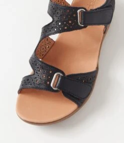 Maz2 Navy Gum Leather Sandals 10 Maz2 Navy Gum Leather Sandals -Lynx Shoes Shop SU12874D0BLE 5