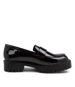 Royce Black Patent Loafers -Lynx Shoes Shop TH10367BLAJQ 5