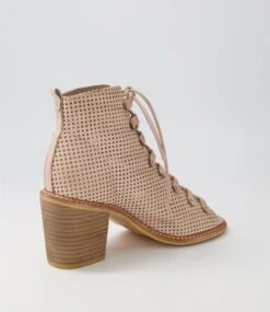 Grigio Cafe Leather Sandals -Lynx Shoes Shop TO10104N43LE 4