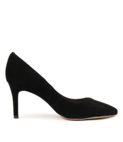 Barrios Black Suede -Lynx Shoes Shop TO10489BLASU 5
