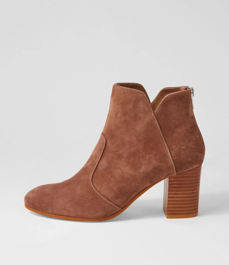 Upclimb Light Choc Suede Ankle Boots 3 Upclimb Light Choc Suede Ankle Boots