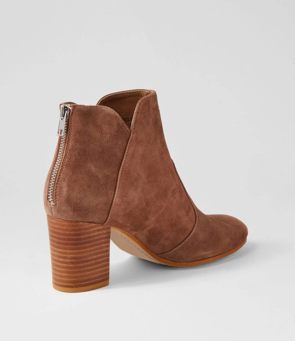 Upclimb Light Choc Suede Ankle Boots 5 Upclimb Light Choc Suede Ankle Boots - Image 3
