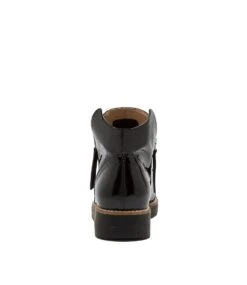 Ohmy Black Patent Leather Boots Black Sole -Lynx Shoes Shop TO11283B75PL 3